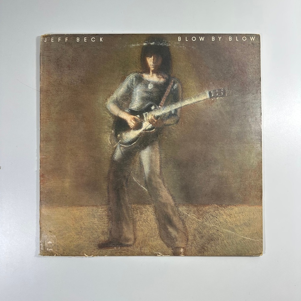 Jeff Beck Blow‎ by Blow Vinyl LP 1975 Epic PE 33409 Jazz Fusion Rock Album